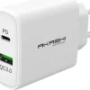 AKASHI charg/sect/intel usb-c/usb 3a 38w wh< Téléphone Mobile
