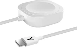 AKASHI char/usb-c induction qi bl p/iwatch1 a 7< Téléphone Mobile