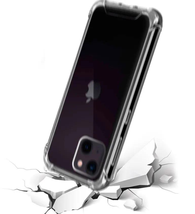 AKASHI coque angle renfoce p/ip 13 mini< Téléphone Mobile