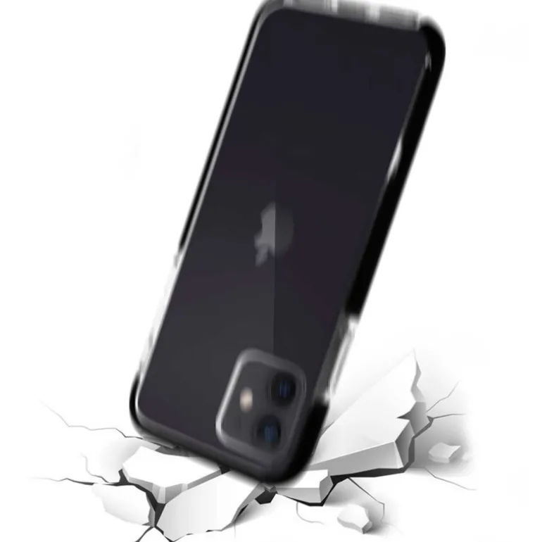 AKASHI coque contour renforce p/ip 12/12 pro< Téléphone Mobile