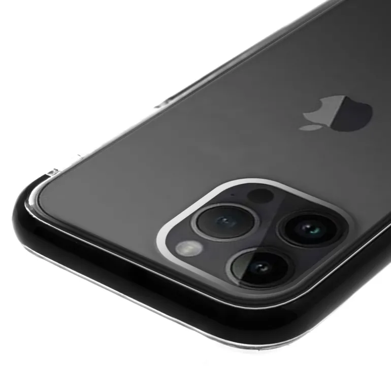 AKASHI coque contour renforce noir p/ip 14 pro< Téléphone Mobile