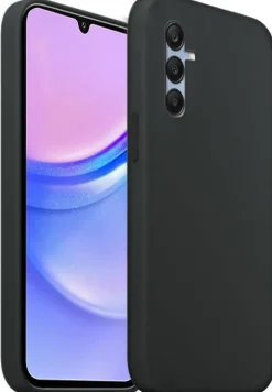 AKASHI coque silicone noir samsung galaxy a15< Téléphone Mobile