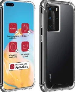 AKASHI coque tpu angles renforces p/p40 pro< Téléphone Mobile