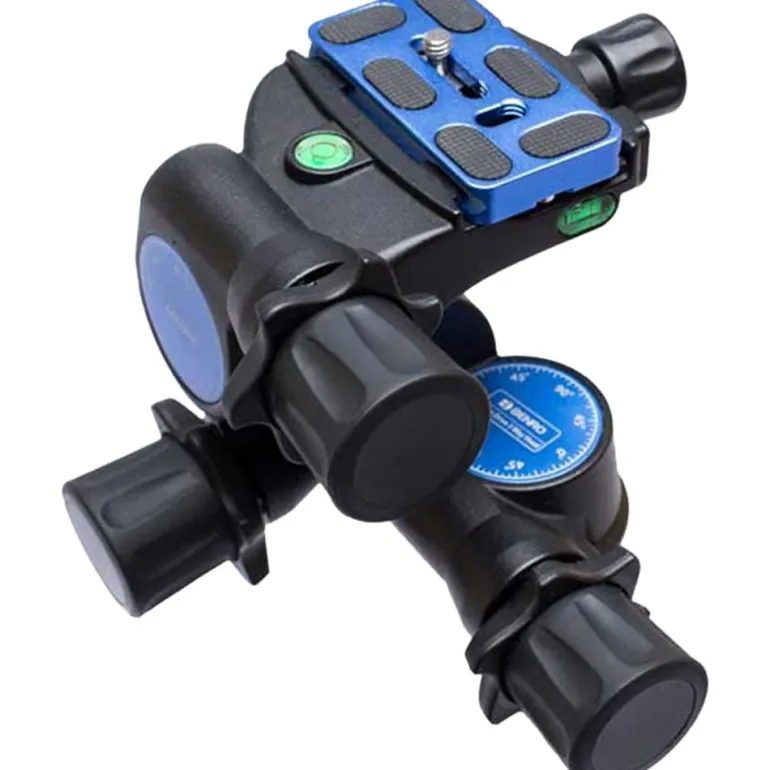 BENRO tete Precision 3 axes a engrenages< Accessoires Trépieds