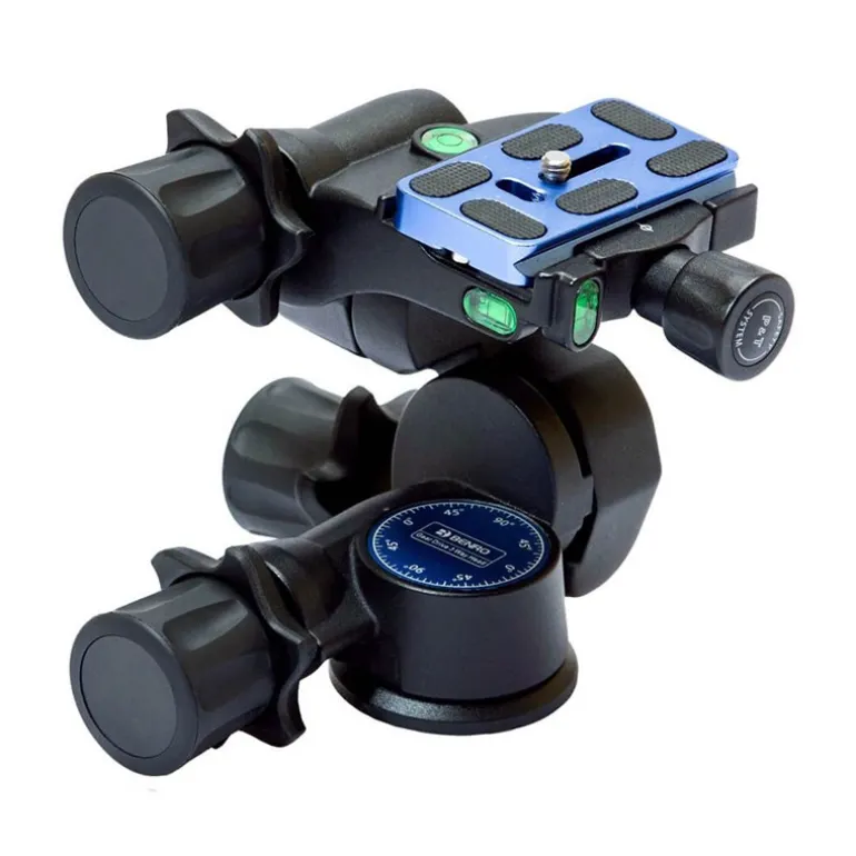 BENRO tete Precision 3 axes a engrenages< Accessoires Trépieds