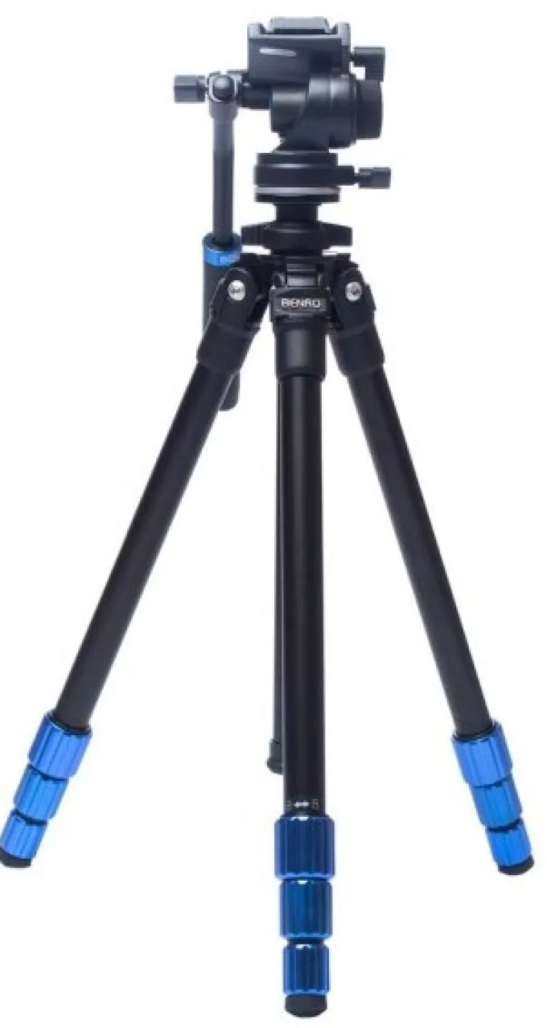 BENRO TREPIED SLIM VIDEO+TETE S2C TSL08AS2CH< Pieds Trépieds