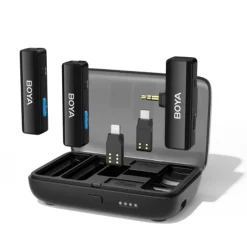 BOYA LINK KIT 2 MICROS + CHARGEURS< Son