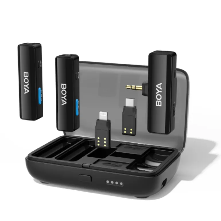 BOYA LINK KIT 2 MICROS + CHARGEURS< Son