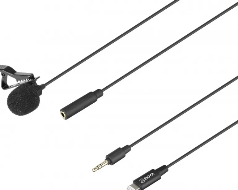 BOYA MICROPHONE LAVALIER BY-M2< Son