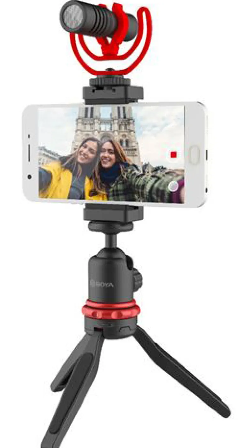 BOYA VLOGGING KIT BY-VG330< Pieds Trépieds