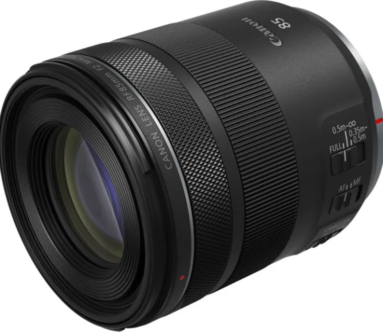 CANON RF 85/2 IS STM MACRO< Focale Fixe