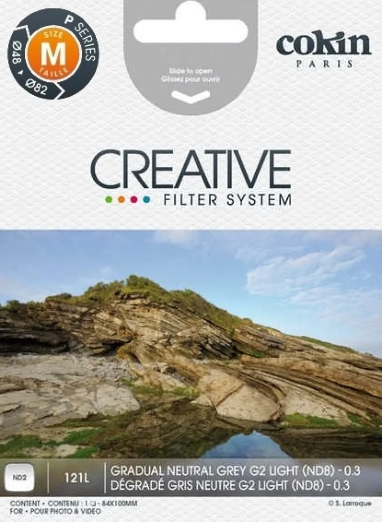 COKIN FILTRE ND 2 (0.3) DEGRADE GRIS G 2 L< Filtres