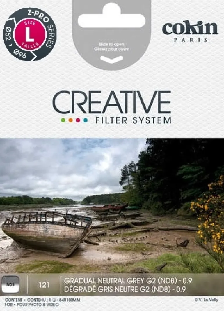 COKIN FILTRE ND 8 (0.9) DEGRADE GRIS G2< Filtres
