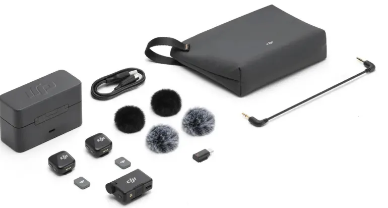 DJI MIC MINI 2 TX + 1 RX + ETUI CHARGE< Son