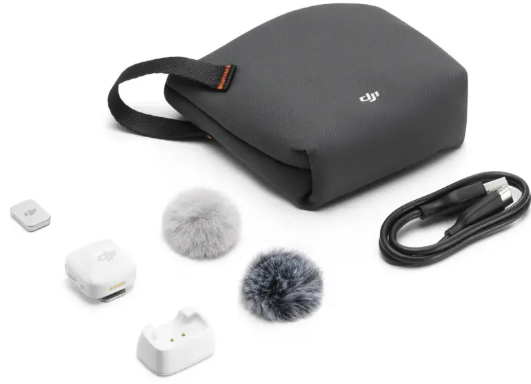 DJI MIC MINI EMETTEUR BLANC< Son