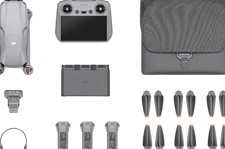 DJI DRONE AIR 3 FLY MORE COMBO + RC 2< Drone