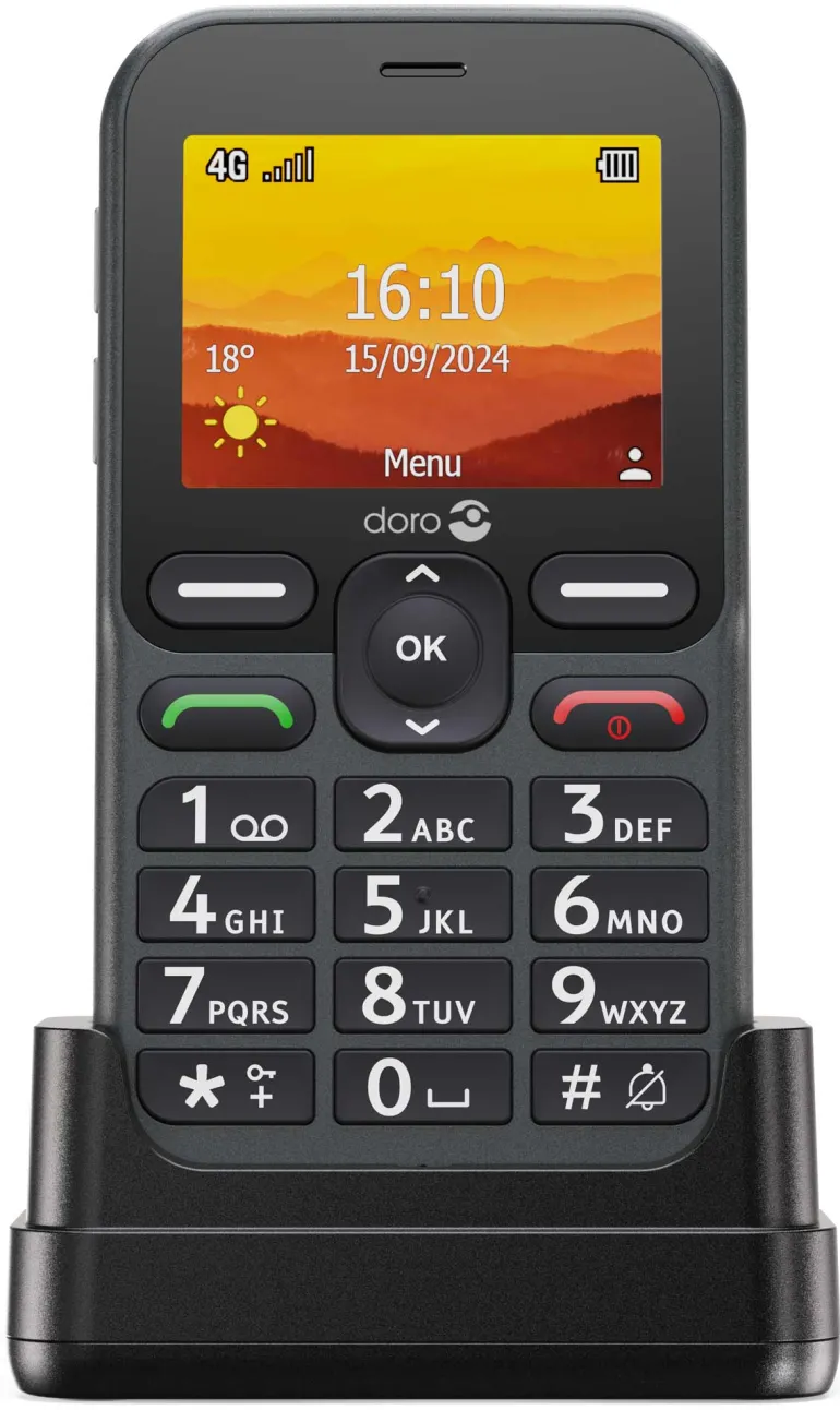 DORO LEVAL10GRAPHITE< Téléphone Mobile