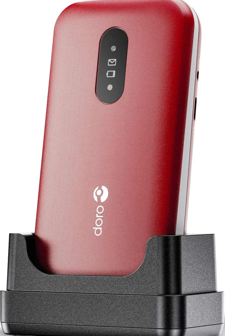DORO 2820ROUGE< Téléphone Mobile