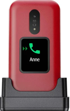 DORO 2880ROUGE< Téléphone Mobile