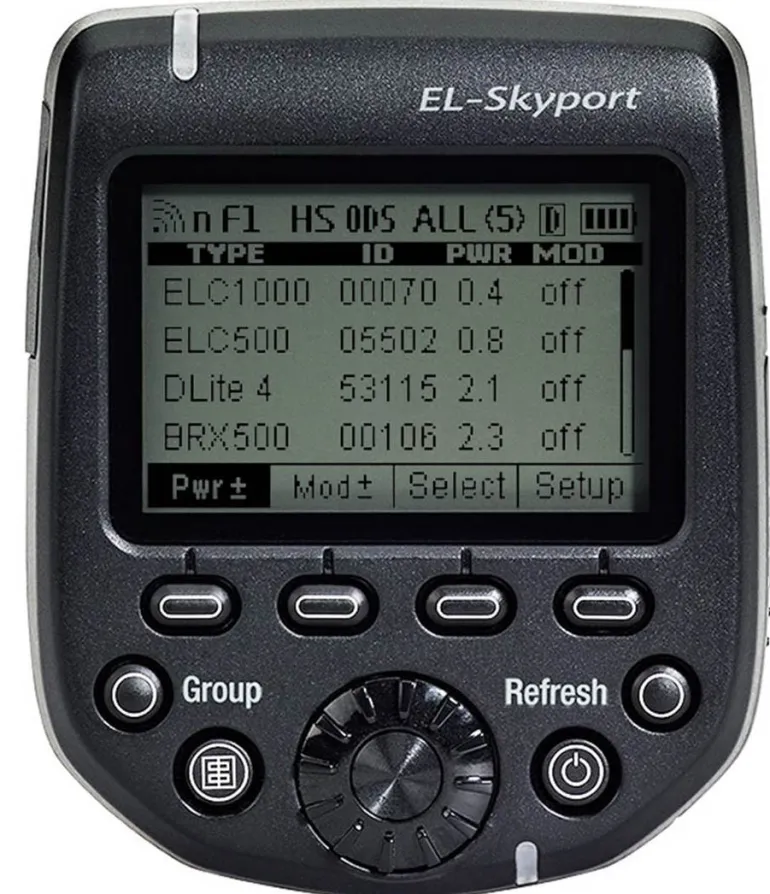 ELINCHROM Emetteur Skyport Plus HS pour Nikon< Accessoires