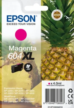EPSON ananas magenta 604xl blister.< Consommables