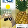 EPSON ananas yellow 604 blister.< Consommables