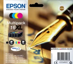 EPSON pack 4 cart plume XL.< Consommables