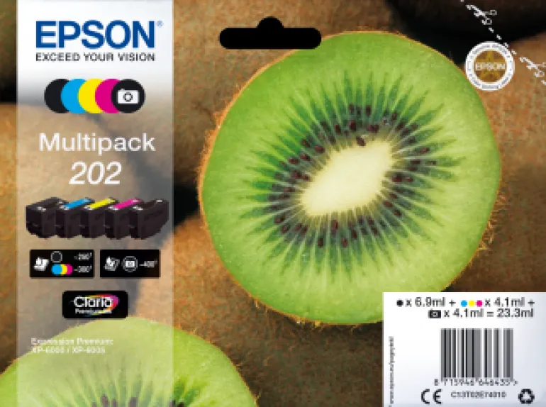 EPSON PACK 5CART KIWI PR XP 6000.< Consommables