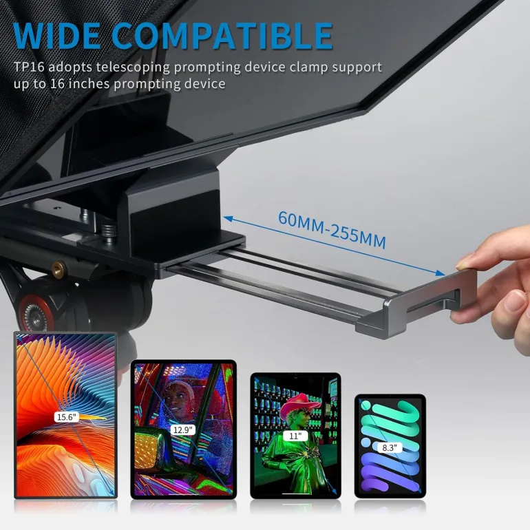 FEELWORLD TELEPROMPTEUR TP16< Accessoires