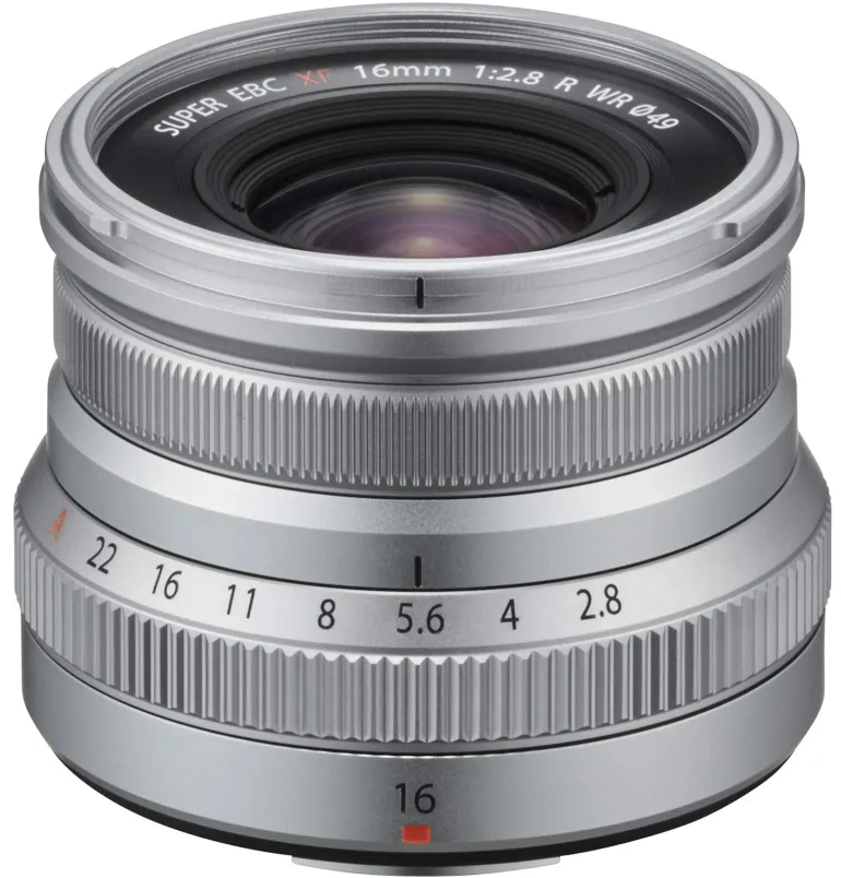FUJIFILM FUJI16/2.8 R WR ARGENT< Focale Fixe