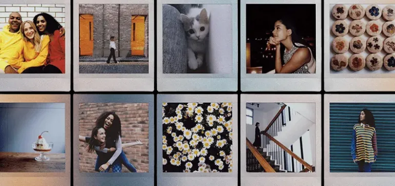 FUJIFILM INSTAX SQUARE SUNSET 10 V< Instantané