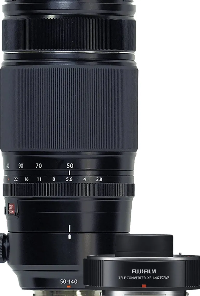 FUJIFILM FUJIxf 50-140/2.8 r lm ois wr + tc xf 1.4x.< Zoom