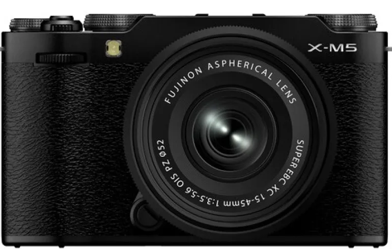 FUJIFILM FUJIX-M5 NOIR + XC 15-45 KIT< Hybride