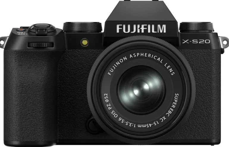 FUJIFILM FUJIX-S20 NOIR + XC 15-45< Hybride
