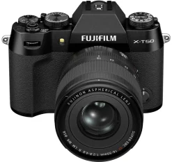FUJIFILM FUJIX-T50 NOIR + XF 16-50MM< Hybride