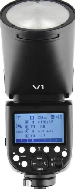 GODOX FLASH TETE RONDE POUR SONY -  V1 S< Flash Et Accessoires