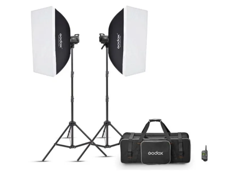 GODOX KIT DE FLASH STUDIO MS200V-F< Accessoires
