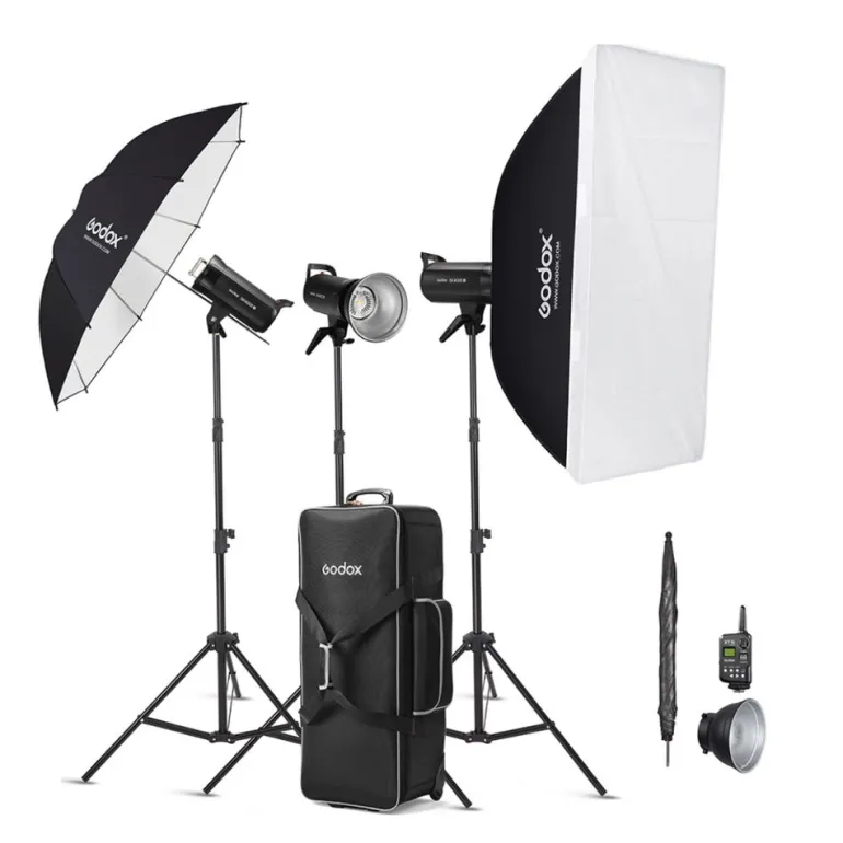 GODOX KIT ECLAIRAGE STUDIO SK400IIV-D< Kit Studios
