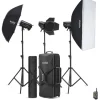 GODOX KIT FLASH STUDIO QT600IIIM< Kit Studios