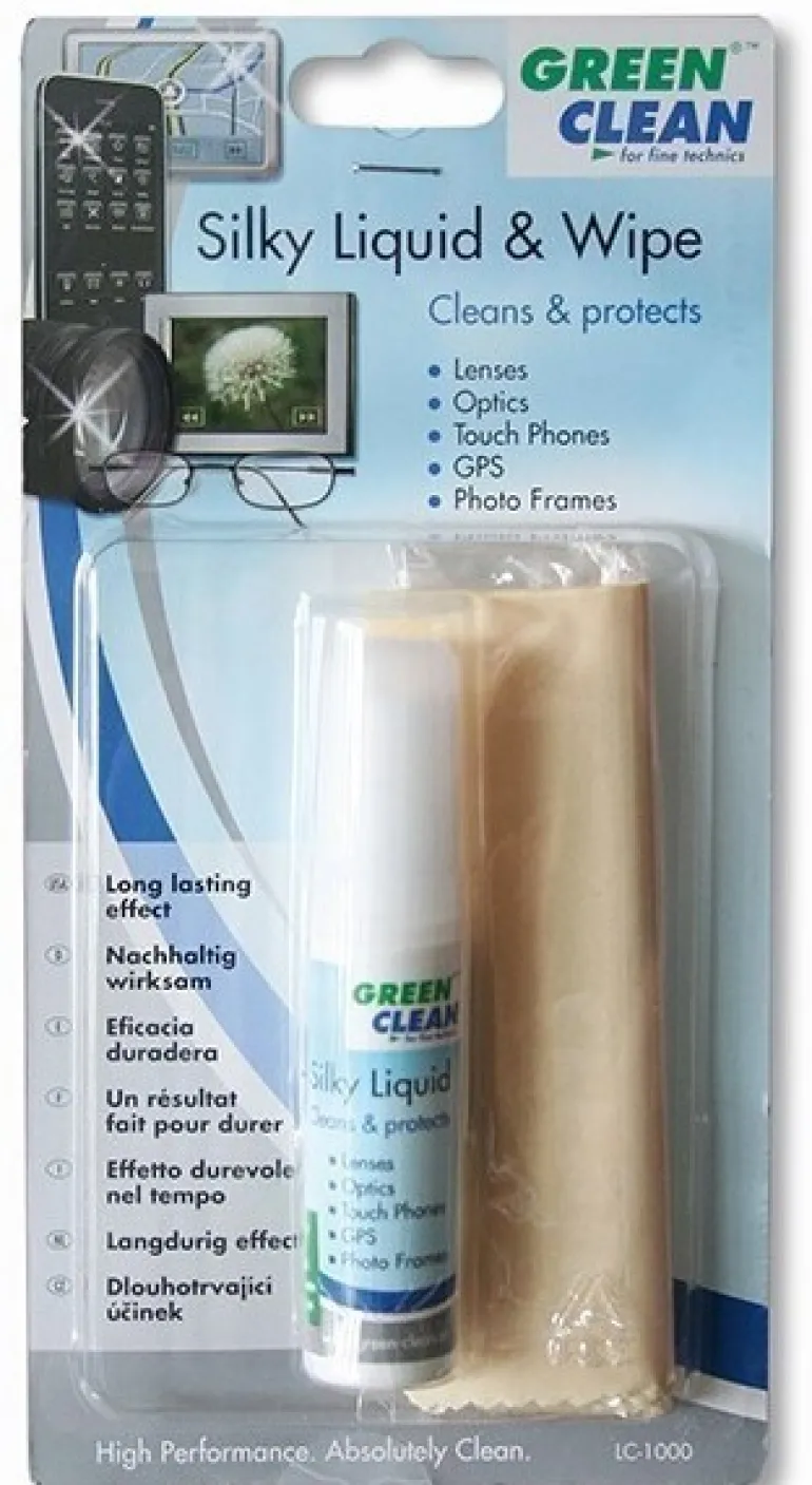 GREEN CLEAN KIT DE NETTOYAGE ECRAN OPTIQUE 20ML< Accessoires