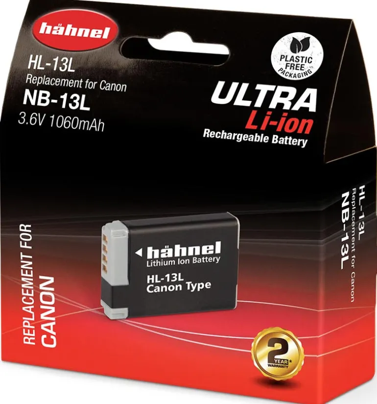 HAHNEL BATTERIE COMPAT ULTRA CANON NB-13L< Energie