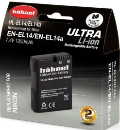 HAHNEL BATTERIE COMPATIBLE NIKON EN-EL14 ULTRA< Energie