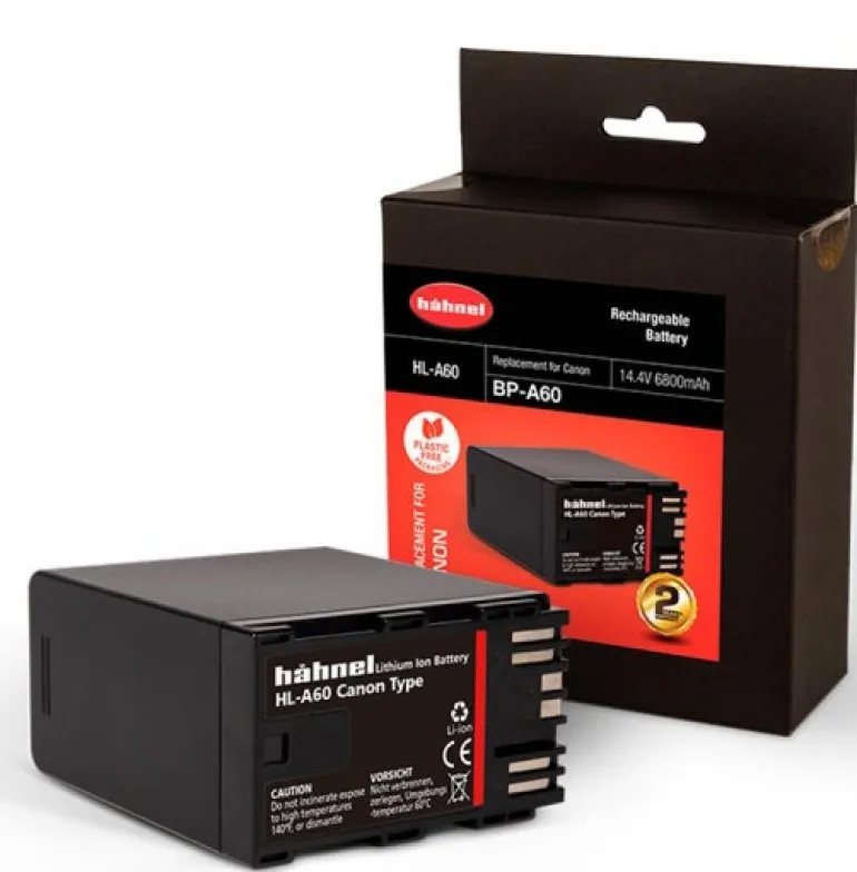 HAHNEL BATTERIE COMPATIBLE CANON BP-A60< Energie