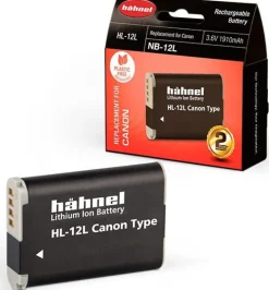 HAHNEL BATTERIE COMPATIBLE CANON NB-12L< Energie