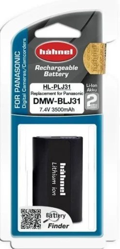 HAHNEL BATTERIE COMPATIBLE PANASONIC DMW-BLJ31< Energie