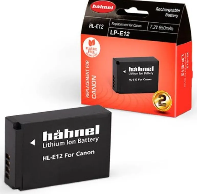 HAHNEL BATTERIE COMPATIBLE CANON LP-E12< Energie