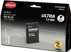 HAHNEL BATTERIE COMPATIBLE NIKON EN-EL23 ULTRA< Energie