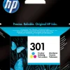 HEWLETT PACKARD cartouche coul hp 301 165 pages< Consommables