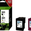 HEWLETT PACKARD pack de 2 cartouche noir/couleur hp301< Consommables
