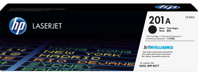 HEWLETT PACKARD TONER 201 BLACK.< Consommables